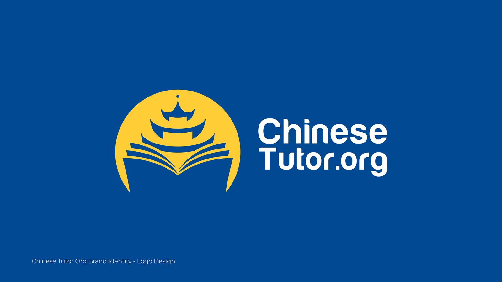 ChineseTutor.Org blue and gold logo presentation