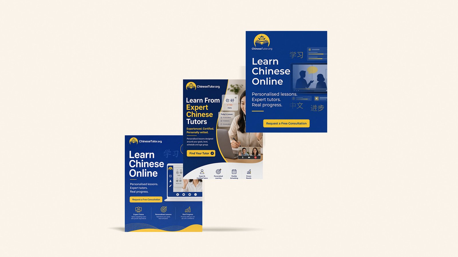 ChineseTutor.Org social media and marketing assets