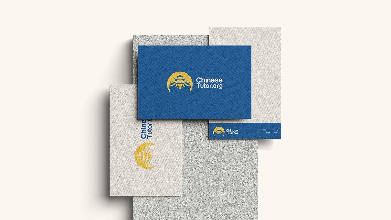 ChineseTutor.Org stationery and business card system